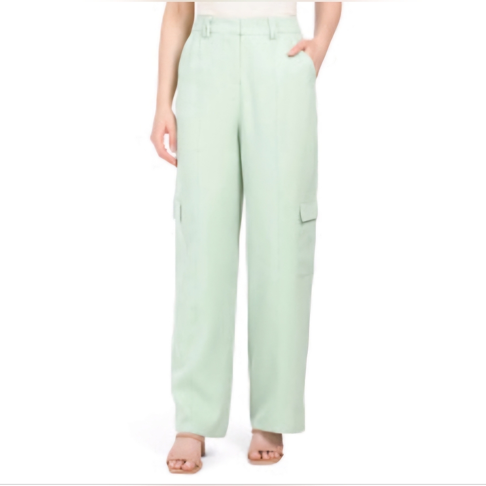 4th & Reckless Kylah Trousers Cargo Sage Size M NWT